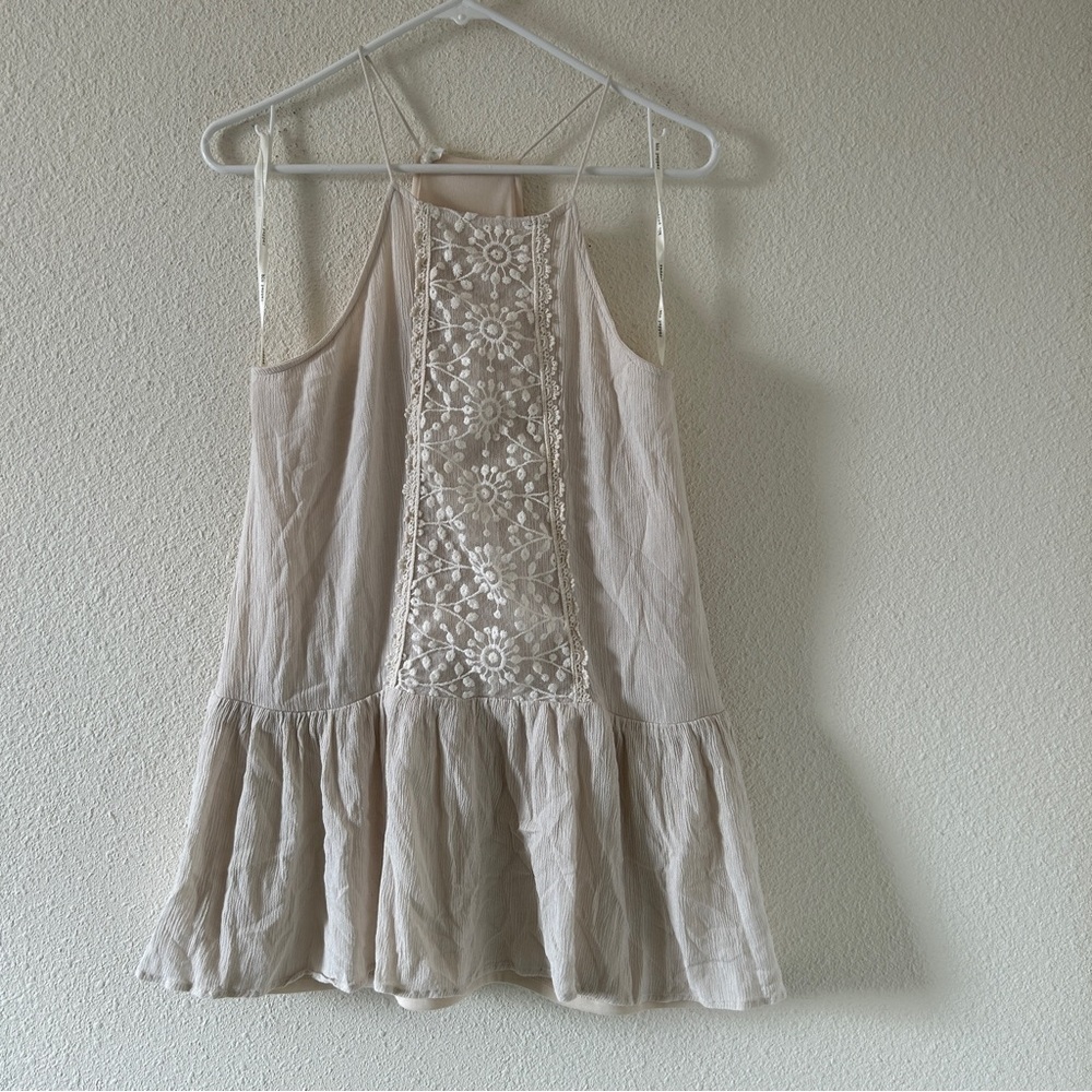 Blu Pepper Women’s Peplum Tunic Tank Top Small Cottagecore Western Boho